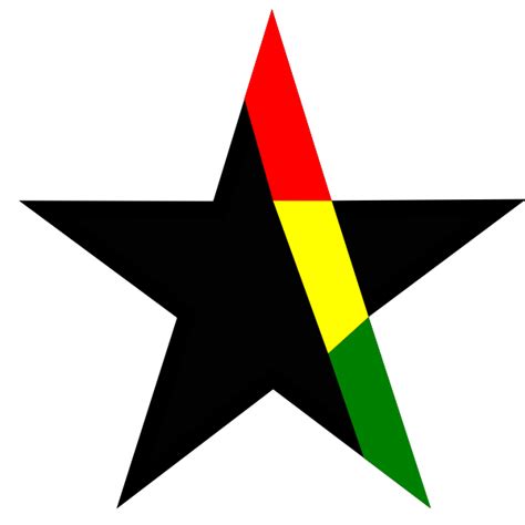 Black star Ghana | Free SVG