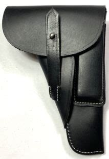 BROWNING 9MM HIGH POWER PISTOL HOLSTER-BLACK LEATHER | Man The Line