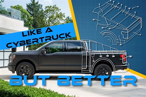 Enhancing the Cybertruck: Ford's Innovative Tonneau Cover Takes the ...