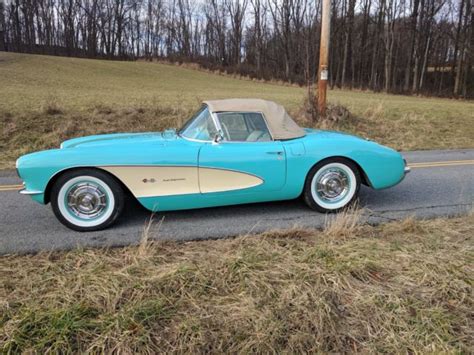 1957 Chevrolet Corvette Convertible Fuel Injection with Hardtop for sale