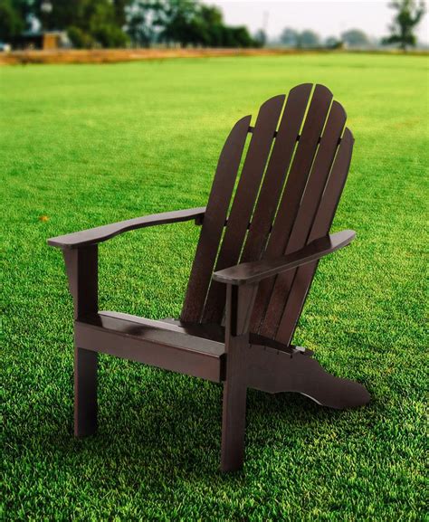 Mainstays Weather Resistant Rubberwood Adirondack Chair - White - Walmart.com | Adirondack chair ...