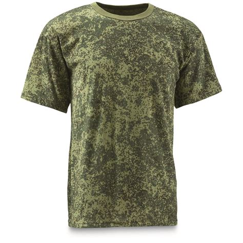 Russian Military Surplus Digital Camo T-Shirt, New - 665582, Military T ...