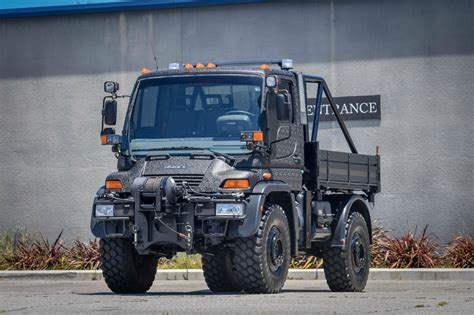 A Rare, Virtually New 2003 Mercedes-Benz Unimog U500 Is Looking for a ...