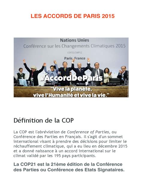 Accords de paris pdf | PDF