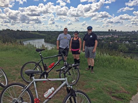 Riding the Edmonton River Valley trails. | Cycling adventures, Riding ...