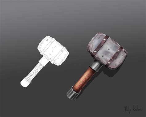 ArtStation - stone hammer
