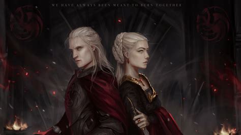 1920x1080 Resolution Rhaenyra x Daemon Targaryen Digital Art 1080P ...