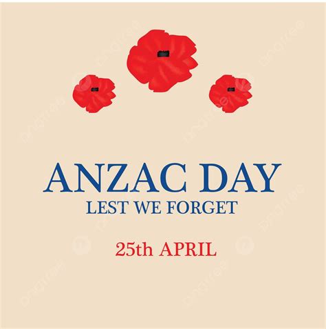 Illustration Of Anzac Day Background Banner Forget Memorial Vector, Banner, Forget, Memorial PNG ...