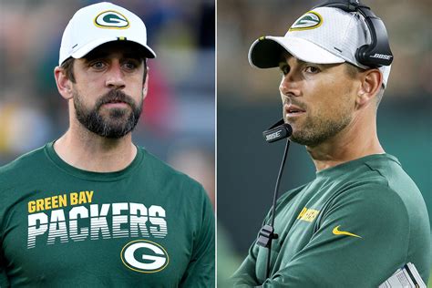 Aaron Rodgers addresses fiery exchange with Matt LaFleur