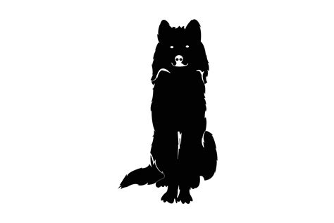 Sitting Wolf Silhouette Illustration Graphic by hijaudaun · Creative ...