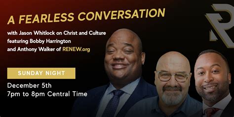 Register for Replays - A Fearless Conversation with Jason Whitlock ...