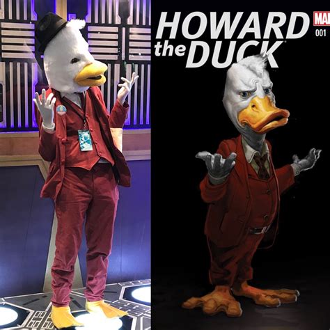 Cosplay vs character of my Howard the Duck cosplay. | Howard the duck ...