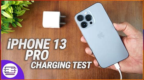 iPhone 13 Pro Charging Test ⚡⚡⚡ 20W Fast Charger ⚡⚡⚡ - YouTube