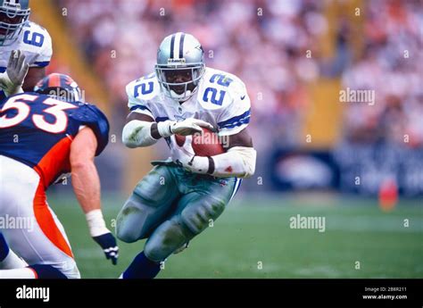 Emmitt Smith of the Dallas Cowboys Stock Photo - Alamy