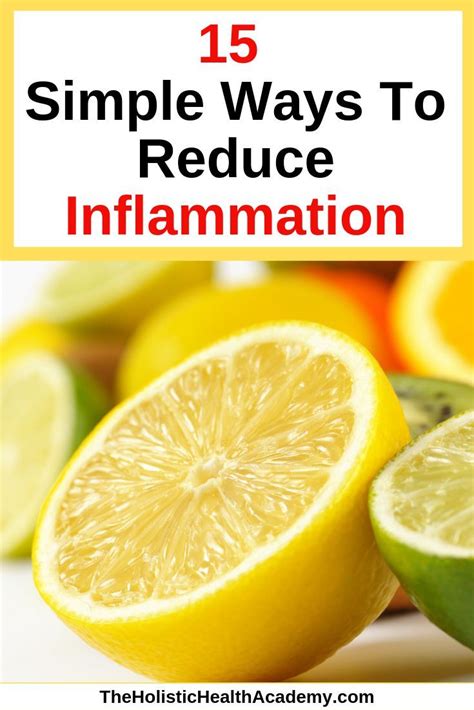 15 Simple Ways To Reduce Inflammation | Inflammation diet, Inflammation remedies, Chronic ...