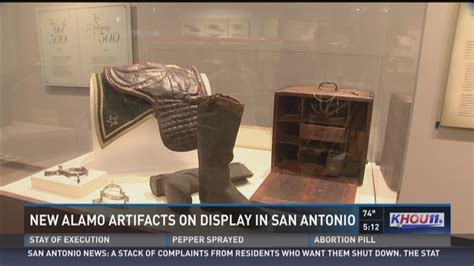 New Alamo artifacts on display in San Antonio | khou.com