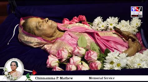 Chinnamma P. Mathew Memorial Service 1/24/2022 - ProvisionTV