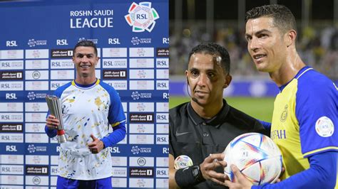 Cristiano Ronaldo proudly poses with his Saudi Pro League Player of the Month award & vows to ...