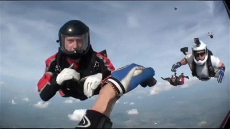 Skydiving Accident: Amazing Rescue Caught on Tape Video - ABC News