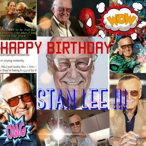 HAPPY BIRTHDAY STAN LEE!!! | Comics Amino