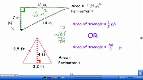 Perimeter Formula Of A Triangle