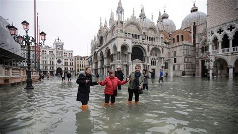 Venice: Underwater From Rising Waters