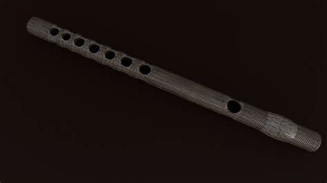 3D model Ryuteki traditional Japanese Instrument VR / AR / low-poly | CGTrader