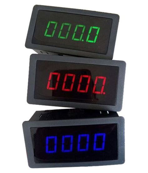 Buy 4 Digital LED Tachometer RPM Speed Meter + Hall Proximity Switch Sensor NPN Online at Low ...