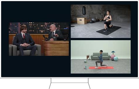 How do I split my Samsung Smart TV screen with Multi View? | Samsung CA