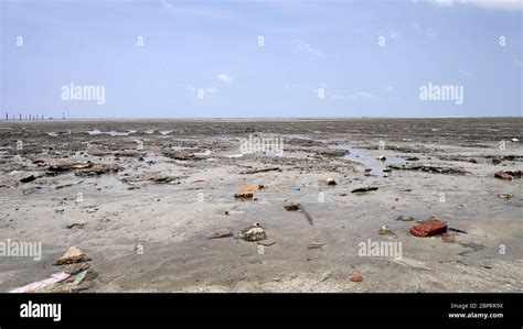 Sekinchan beach in Malaysia in the afternoon sun Stock Photo - Alamy