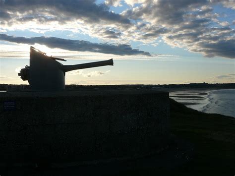 World War Two gun, Trow Point, South... © Colin Park cc-by-sa/2.0 :: Geograph Britain and Ireland