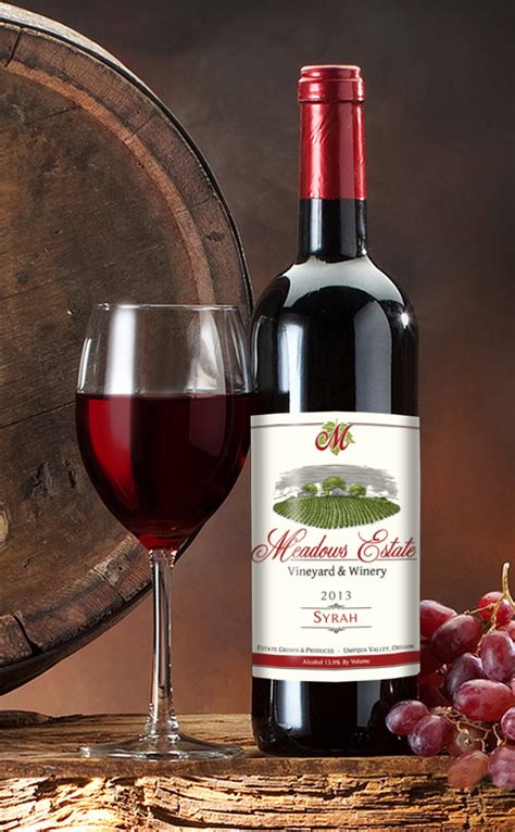 2013 Syrah Oregon Estate Wine | Meadows Estate Vineyard & Winery