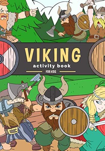 Viking: Activity book For Kids Age 4-8 Years | 89 Activities, Games and ...