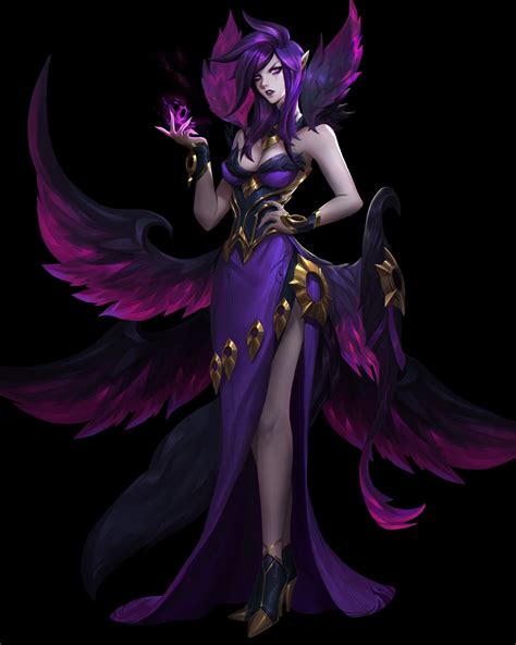 Amazing demon girl Morgana (LOL champions rework) [Artist: Steve Zheng] - League of Legends ...