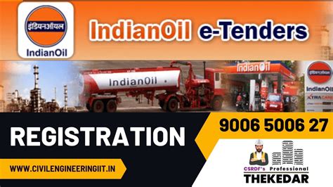 INDIAN OIL TENDERS REGISTRATION, BIDDER ENROLLMENT, DSC MAPPING, TENDER ...