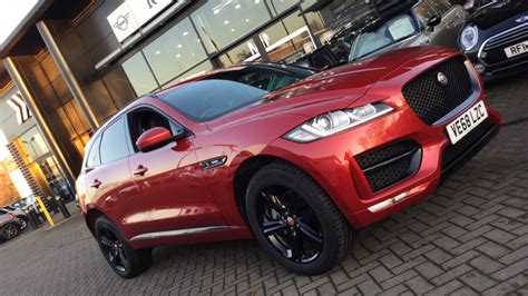 Jaguar F-pace Red Automatic Auction | DealerPX