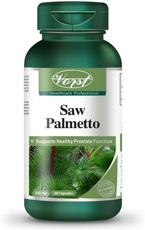 Vorst Saw Palmetto Extract Prostate Health Supplement 320mg 90 Capsules | Walmart Canada