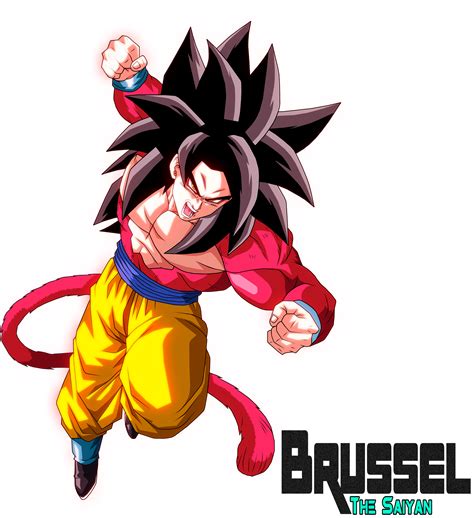 Full Power Super Saiyan 4 Goku by BrusselTheSaiyan on DeviantArt