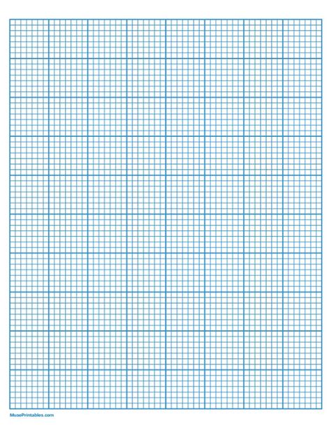 Printable 7 Squares Per Inch Blue Graph Paper for Letter Paper. Download it for free at https ...