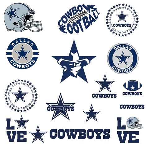 Dallas Cowboys Football Team Logo Svg Football Svg NCAA Svg NFL Svg Bundle Football Logo Svg ...