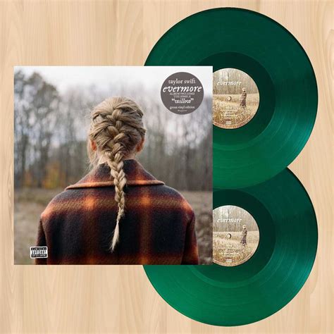 Taylor Swift – Evermore (Deluxe Edition Green Vinyl) - Tienda en línea ...