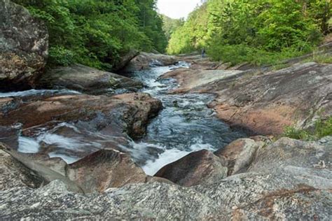 Twin Falls, Toxaway River - Gorges State Park