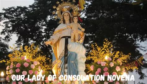 Our Lady of Consolation Novena - Patron Saint of Augustinian Family