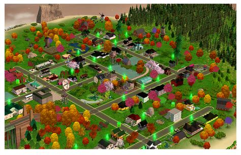 Sims 4 Neighborhood Map