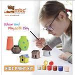 Buy mbc Kids Paint Kit - With Clay Models, Colours & Brush Online at Best Price of Rs 369 ...