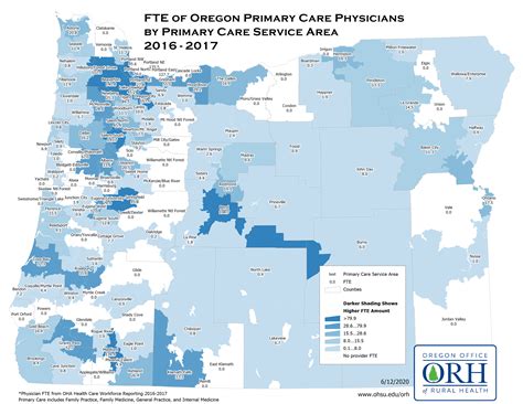 Oregon Medical Board : Rural Health : Topics of Interest : State of Oregon