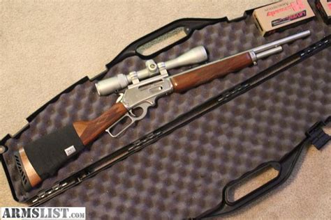 ARMSLIST - For Sale: Marlin .45-70 Government, Stainless 1895GS Nikon Scope