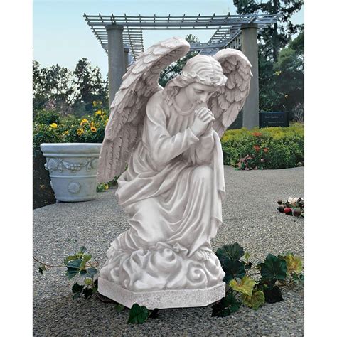 Praying Basilica Angel Statue Garden or Memorial – Beattitudes ...