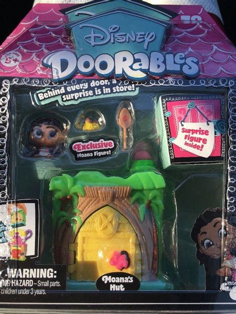 * NEW * DISNEY DOORABLES - Moana - Moana's Hut - EXCLUSIVE SURPRISE ...