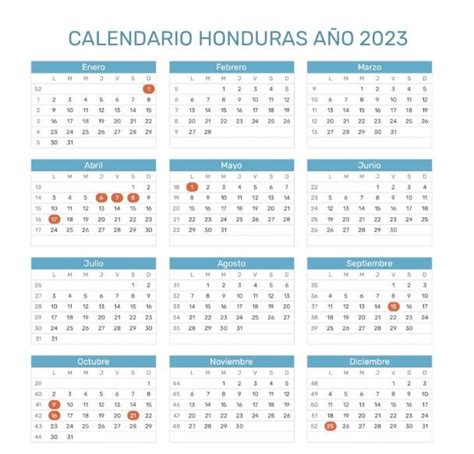 Fechas de los feriados en Honduras este 2023 - UNE TV Honduras